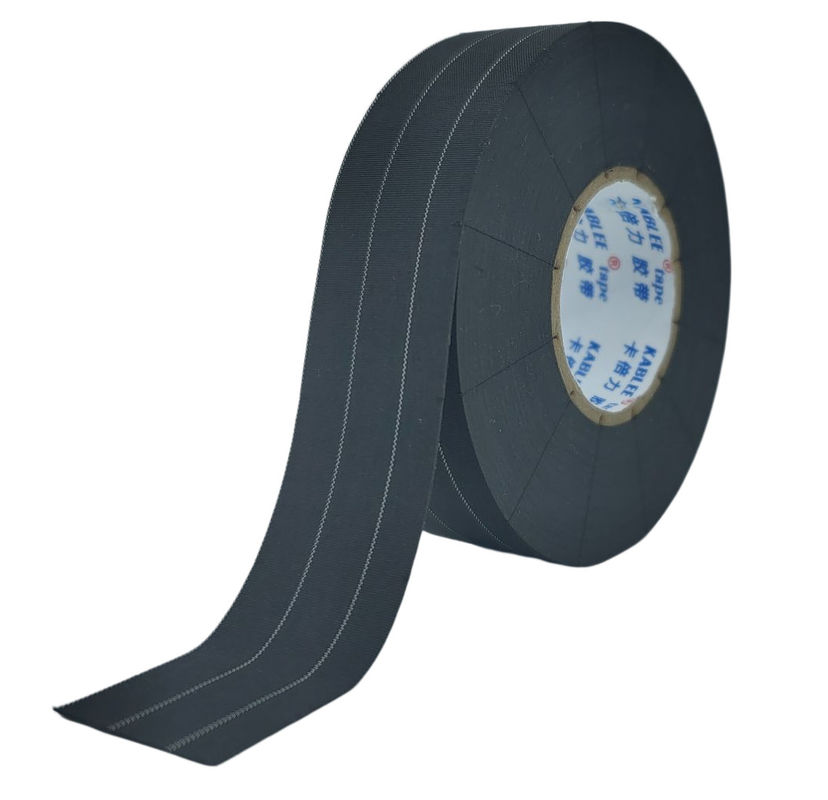Buen color negro laminado automotriz flexible del grueso 0.4m m de la cinta