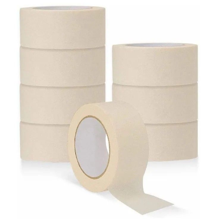 Color blanco ninguna cinta adhesiva del residuo 50 yardas de longitud anchura de 1 pulgada