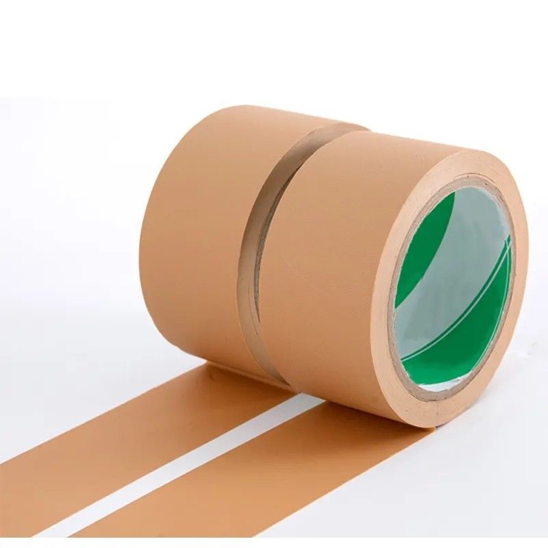 color blanco de la cinta de goma del PVC de la longitud de los 20m para el lacre de la caja del cartón