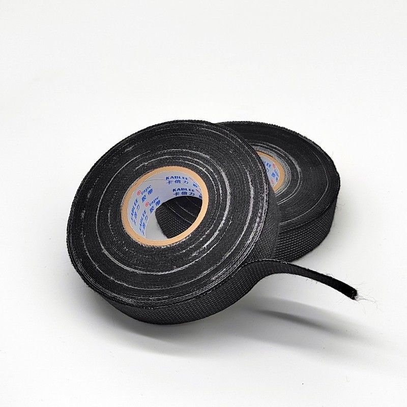 Grueso de la cinta 0.31m m del arnés de cable del paño grueso y suave de la adherencia los 2.5N/cm para atar con alambre la protección