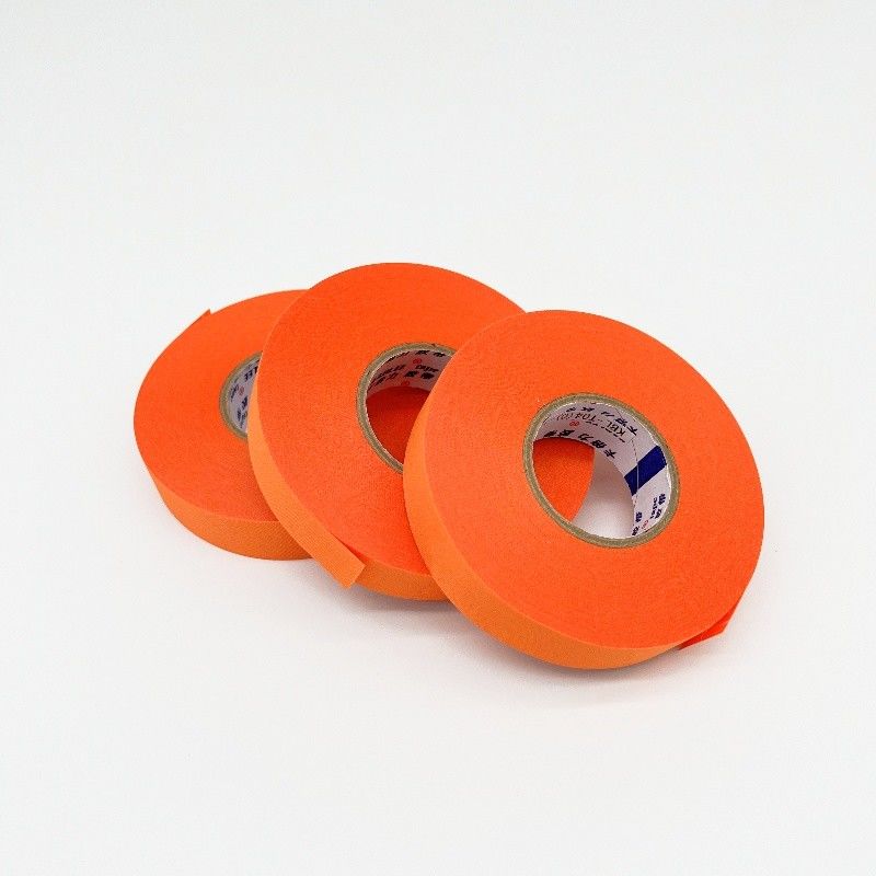 Cinturón de alambre de tela Color naranja 0,25 mm espesor 150 grados resistencia a la temperatura
