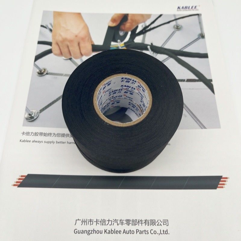 T01 cinta de ensamblaje de alambre para automóviles de 0,2 mm para ensamblajes de cableado y amortiguación del ruido