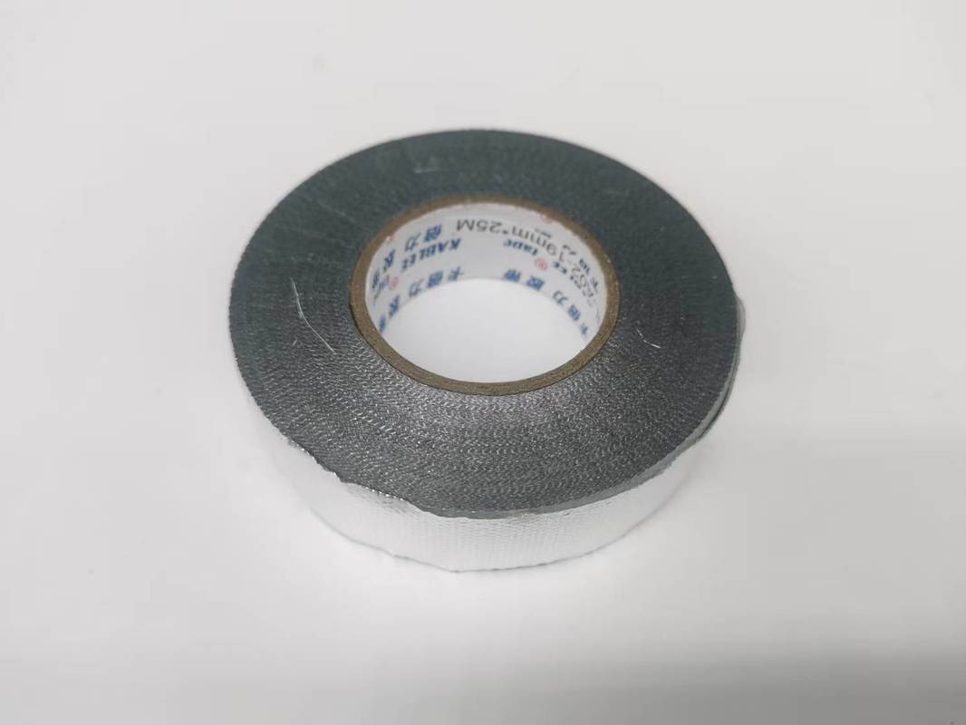 Cintas negras para cables de automóviles con un grosor de 0,2 mm y adhesivo acrilatado copolímero duradero