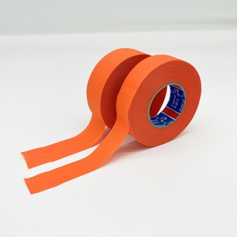 Car Wire Harness Tape de tela KBL T03 Color naranja para envolver el cable eléctrico automotriz
