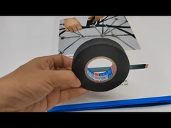 Cinta negra del arnés de cable del paño de la tela del color para la motocicleta automotriz del coche