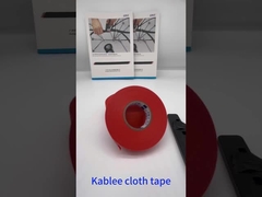 Banda adhesiva de alambre de tela de uso múltiple para adherirse a un arnés de alambre de automóvil